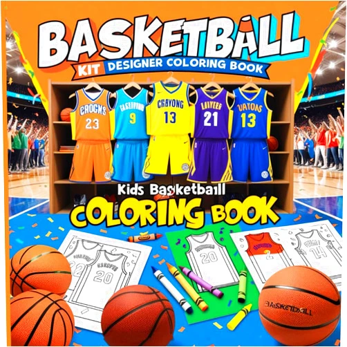 By Manal Badi (Author) Basketball Designer Coloring Book for Kids : Basketball Gifts for Boys 8-12: Ultimate Basketball Coloring and Activity Book for Kids Age 8 , 9 , 10 , 11 ,12 - Unique Sports Designs for Children