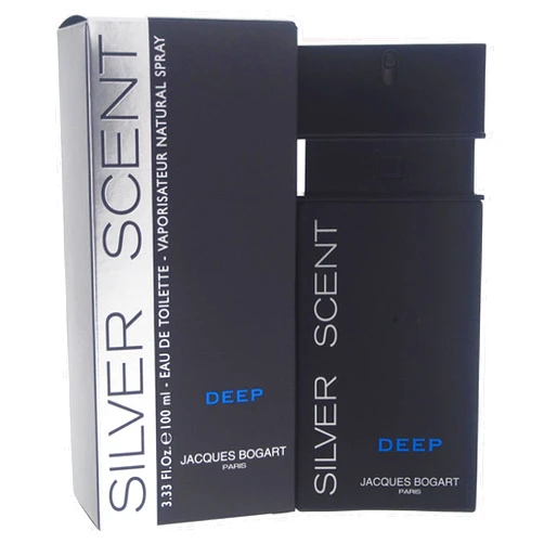 Jacques Bogart Silver Scent Cologne, Deep, 3.4 Ounce