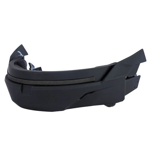 GMAX GM-67/OF-77 Removable Jaw Street Motorcycle Helmet Accessories - Matte Black/One Size