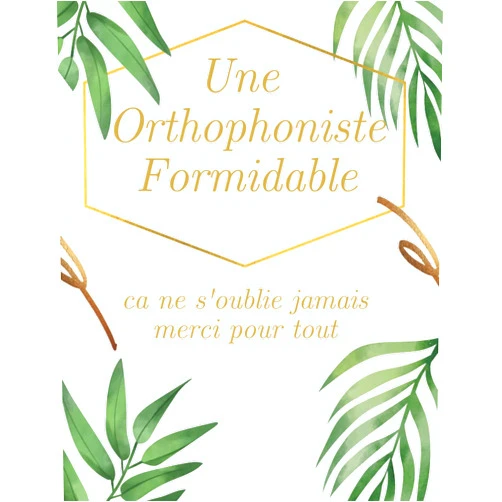 Abdelkarim KH Une Orthophoniste Formidable.ca ne s'oublie jamais merci pour tout: Carnet de Notes | Cadeau Original D’anniversaire, Noël ou Appréciation Pour Orthophoniste, Femme, Amie et Collègue (French Edition)