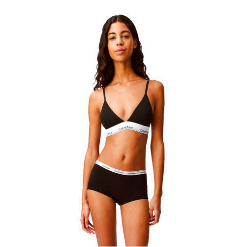 Calvin Klein Women's Modern Cotton Lightly Lined Triangle Wireless Bralette