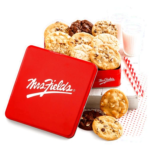 Mrs. Fields - Signature Dozen Original Sized Cookies, Assorted with 12 Original Cookies in our 5 Signature Cookie Flavors