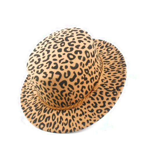SDGEZ Women's Loose Felt Fedora Wool Polyester Flat Top Hat Autumn Winter Braided Rope Simple Jazz Hat
