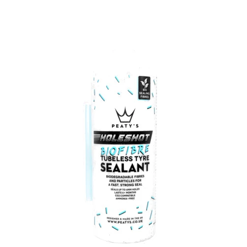 Peaty's Holeshot Biofibre Tubeless Tire Sealant 500mL/16.9 oz.