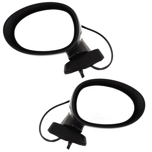 JC Whitney Mirror SET Compatible with 2006-2015 Mazda MX-5 Miata Power, Manual Folding, Paintable Driver and Passenger Side