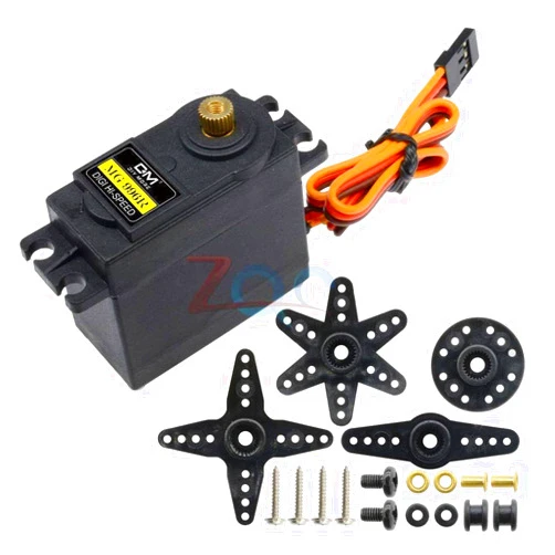 Generic MG996R MG996 MG 996R Metal Gears Digital RC Servo Motor High Torque Helicopter Car Boat & Torque RC CAR 1/8