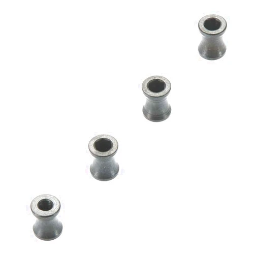 Hot Racing RSSLF117X Black Steel M4 Wheel Barrel Nut Fastener