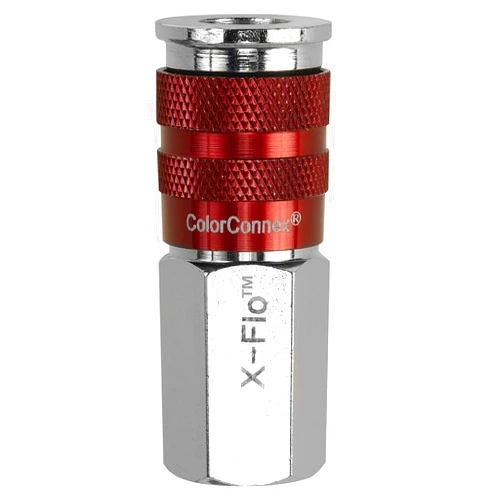 Legacy Manufacturing ColorConnex X-Flo Coupler, Industrial Type D, 1/4