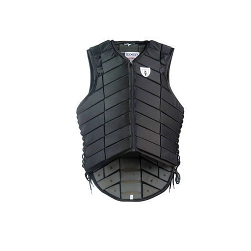 TIPPERARY EQUESTRIAN Youth Horse Riding Eventer Vest - English Style Protective Horseback Riding Apparel - Flexible Customizable Fit Body Protector (Youth Sizes)