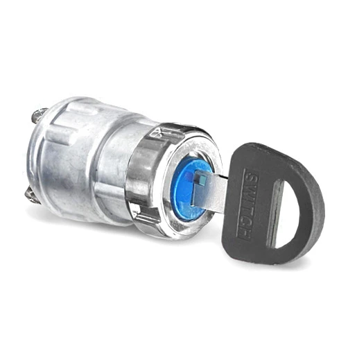 MGI SpeedWare 3-Wire Universal Ignition Key Switch for Cars, Buggies, Mowers and Go Karts, Off/On/(Start)