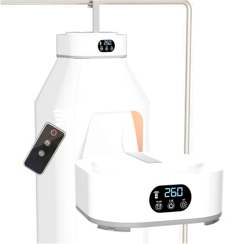 Qiunhang Portable Clothes Dryer, Compact & Foldable Electric Drying Machine for Home, Travel & RV, with Remote Control and Carry Bag