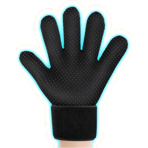 Luguiic Full Finger Arthritis Ice Glove for Men&Women, Touch Screen Hand Ice Pack for Carpal Tunnel, Arthritis, Tendinitis, Osteoporosis, Neuropathy Cold&Heat Therapy Pack of ONE