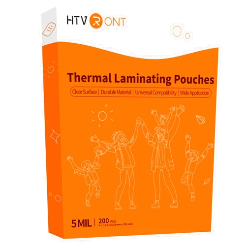 HTVRONT Thermal Laminating Pouches - 200 Pack Laminating Sheets (5 Mil, 9
