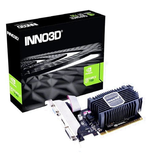 Inno3D NVIDIA GeForce GT730, 2GB, SDDR3, 64Bit Graphics Card