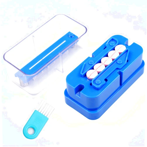 Abnaok Pill Cutter, Pill Splitters for Multiple Big/Small Pills, Cut for Splitting and Quartering Round or Oblong Pills