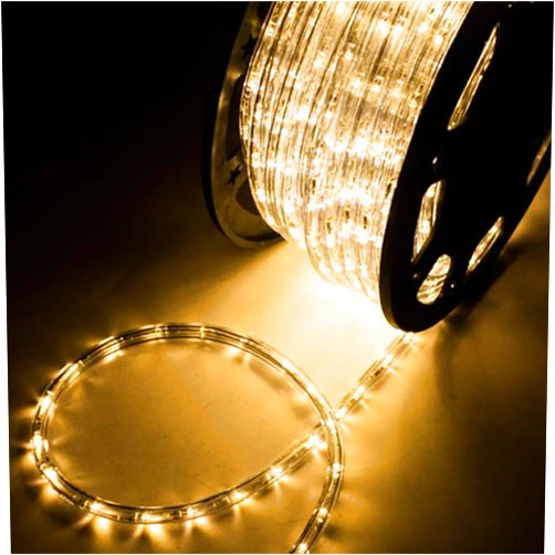 Leisurelife Waterproof LED Rope Lights Outdoor, Warm White, 150FT / 45M, 1620 Lights