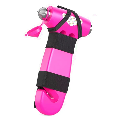BSUXMAFG Car Safety Hammer, 3-in-1 Emergency Escape Tool with Window Breaker and Seat Belt Cutter, Safety Emergency Car Escape Tool for Car, Office, Home