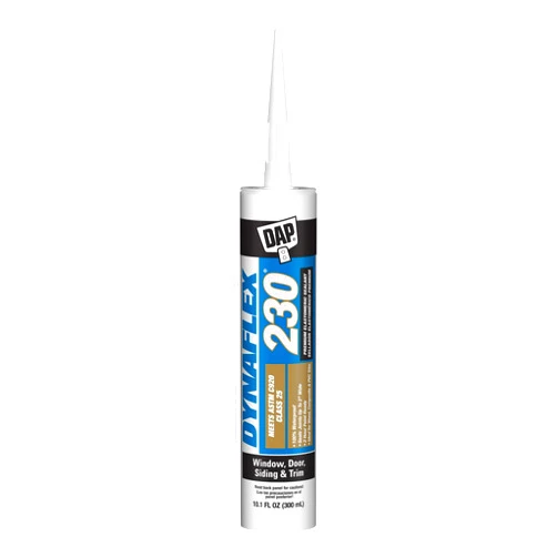 DAP Dynaflex 230 Premium Elastomeric Sealant, White WT099, 10.1 Oz (7079807102)