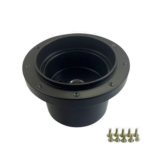 Flashpower Steering Wheel Adapter 9 bolt Boss Kit Black Compatible with MG MGB GT and Roadster 1977-80