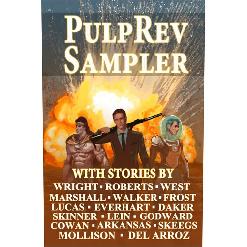 By Jon Mollison (Author), John C. Wright (Author), David J. West (Author), Jon Del Arroz (Author), Julie Frost (Author), J.D. Cowan (Author), Bradford Walker (Author), N.A. Roberts (Author), Dominika Lein (Author), Todd Everhart (Illustrator) & 5 more Format: Kindle Edition PulpRev Sampler Anthology 2017