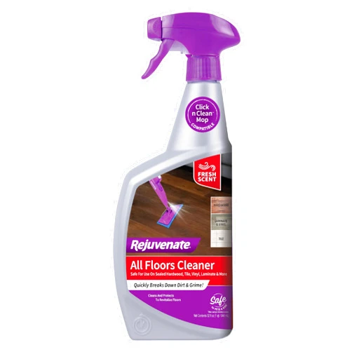 Rejuvenate High Performance All-Floors and Hardwood No Bucket Needed Floor Cleaner Powerful PH Balanced Shine with Shine Booster Technology Low VOC Best in Class Products 32oz