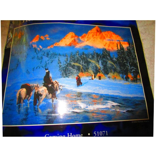 Golden Bee Coming Home (Hermon Adams) Embellished Cross Stitch Kit