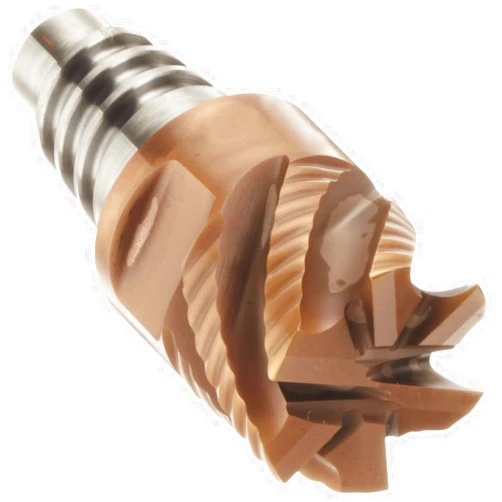 Sandvik Coromant Solid Carbide Indexable Milling Tool, 90 Degree Entering Angle, 8 Flutes