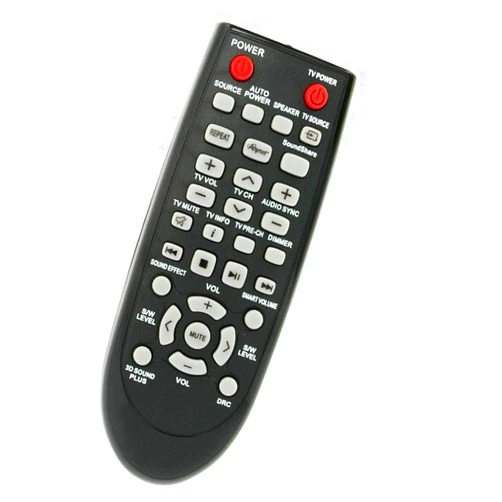 JustFine Replaced Remote Control Compatible for Samsung HW-D350/XE HW-D450/XE HW-D550/ZC HW-D570/EN HW-E550ZA HW-F550/XA HW-F750 HW-FM45C HW-H551ZA Home Theater Sound Bar System