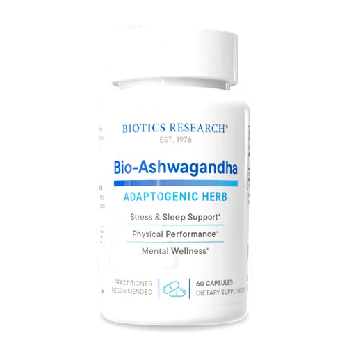 Biotics Research Bio Ashwagandha 300mg Ashwagandha Root, Adaptogenic Herb, Promotes Relaxation Response, Healthy Adrenal, Cognitive and Immune System Function, Brain Health, Women’s Health 60 Capsules