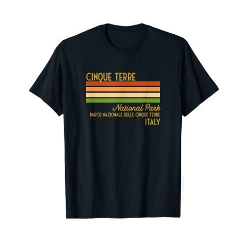 Italian National Parks Shirts & Gifts Italy Cinque Terre National Park T-Shirt