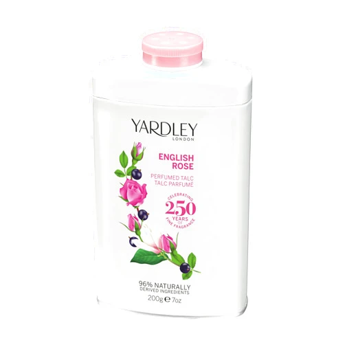 Yardley of London English Rose 7.0 oz Perfumed Talc Powder