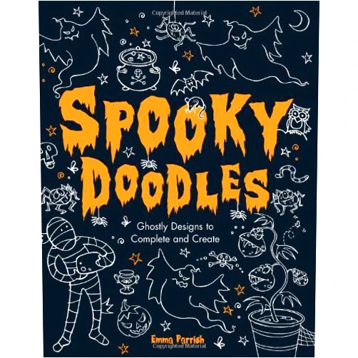 Emma Parrish Spooky Doodles (with pen)