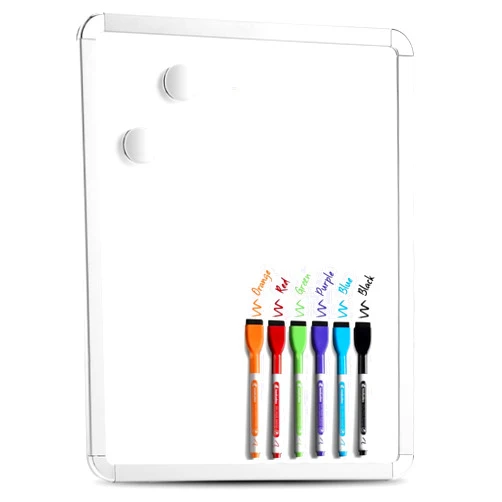 Kedudes Magnetic Small White Board Dry Erase 11’’x14’’ - Mini Dry Erase Board Magnetic with 6 Markers, Personal Whiteboard Magnetic for Refrigerator Wall, White Boards, Small Magnetic Whiteboard for Fridge