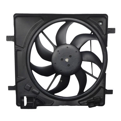 UERST Radiator Cooling Fan Assembly Compatible with 2013 2014 2015 Spark 1.2L l4 Gas DC 12V Curved Blade Automotive Replacement Engine Fans&Parts