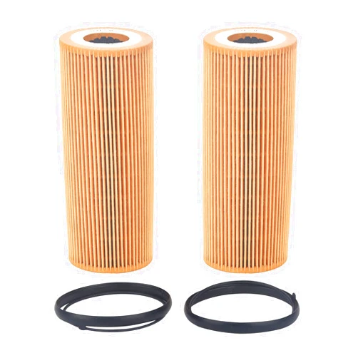 ZONFANT 2 Pcs Engine Oil Filter Compatible With Audi Porsche VW Vehicle 2005-2018 A4 A5 A6 A7 A8 Quattro Q5 Q7 S4 S5 SQ5, 2011-2017 Cayenne Panamera, Touareg, Replace#HU7029z HU722z
