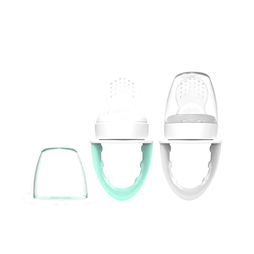 Dr. Brown's Fresh First Silicone Feeder, Mint & Grey, 2 Count