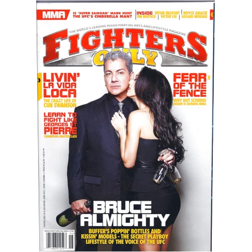 By Nick Peet (Editor) Fighters Only Magazine (June 2013 (Bruce Almighty))