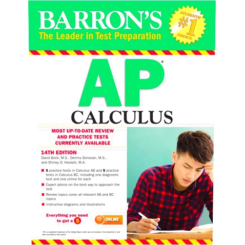David Bock M.S.,Dennis Donovan M.S.,Shirley O. Hockett Ph.D. Barron's AP Calculus