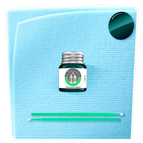 ERA Paints PGT/JGT - Deep Forest Green Pearl for DODGE Exact Match Automotive Touch Up Paint Jar - Basic Kit
