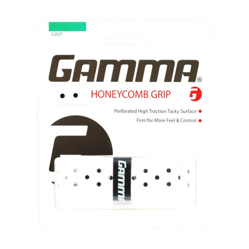 Gamma Sports, Tennis Honeycomb Replacement Grip, Firm Feel, Moisture Wicking Surface, Durable, Mulitple Colors, Racket, Racquet Grip, High Traction Surface, Versatile