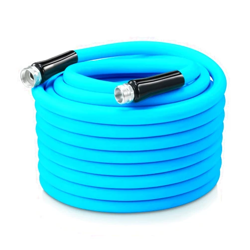 Automavenn RV Water Hose 50 Ft, 5/8'' Premium Drinking Water Hose For RV Camper and Marine- Lead, Phthalate and BPA Free, Drinking Water Safe, Anti Kink, Garden Hose, Blue