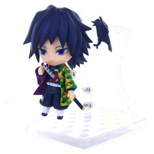 Good Smile Company Good Smile Demon Slayer: Kimetsu no Yaiba: Giyu Tomioka Nendoroid Action Figure, Multicolor