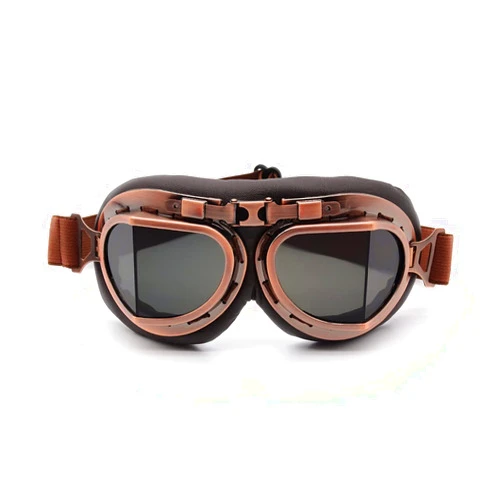 kucehiup Vintage Aviator Goggles Motorcycle Goggles
