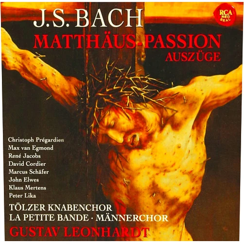 Gustav Leonhardt Format: Audio CD JOHANN SEBASTIAN BACH: MATTHAUS- PASSION(remaster)