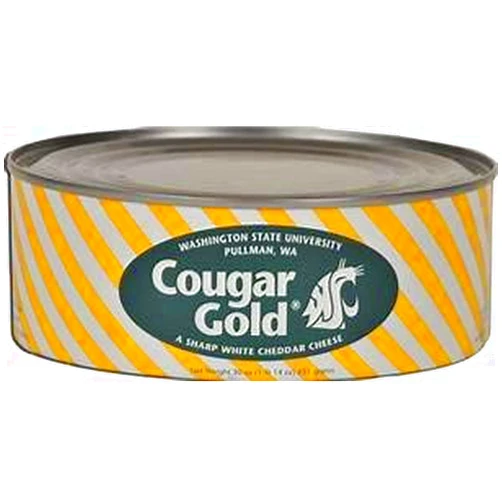 Washington State University WSU Creamery Cougar Gold Cheese 30oz can