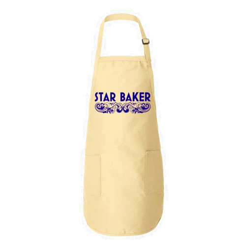 Donkey Tees Star Baker Apron - Amateur Baker American British Baking Show Pastry Chef Gift Kitchen Apron