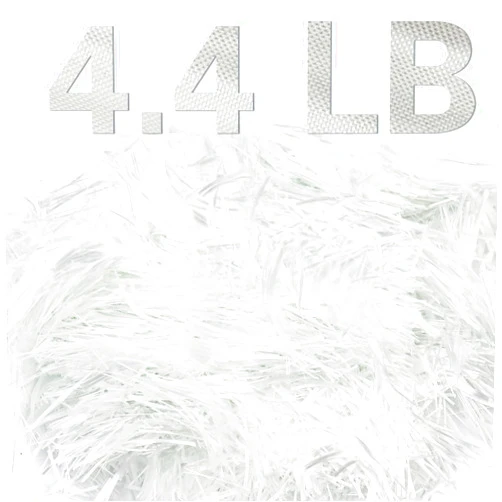 ZENFUN 4.4 Lb Fiberglass for Concrete Cement, 3/4