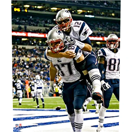 Dynasty Sports Tom Brady & Rob Gronkowski New England Patriots 8