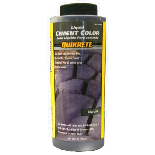 Quikrete Quikrete-1317-00 1317-00 Liquid Cement Color, 10oz, Charcoal