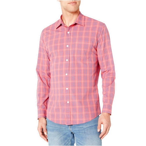 Amazon Essentials Men's Regular-Fit Long-Sleeve Casual Poplin Shirt